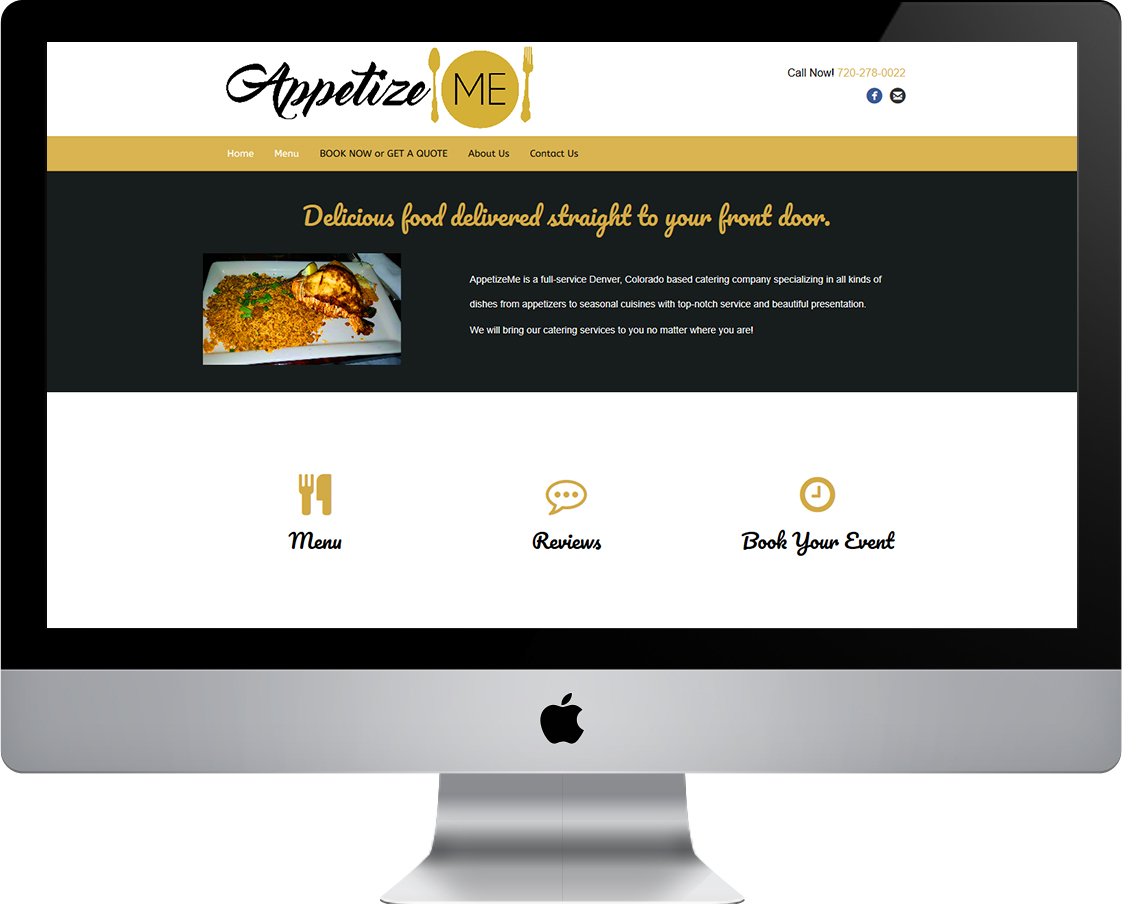 AppetizeMe website