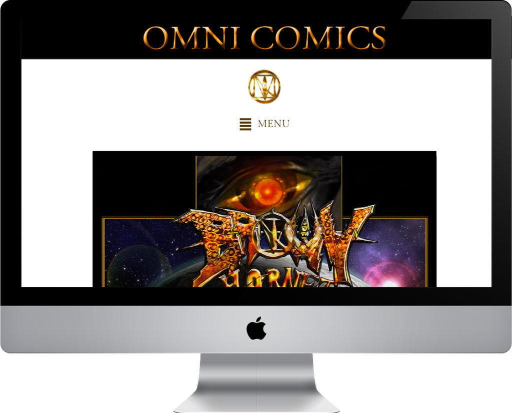 The Brown Hornet website by Omni Comics